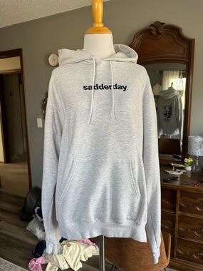 Light Gray Pullover Hoodie